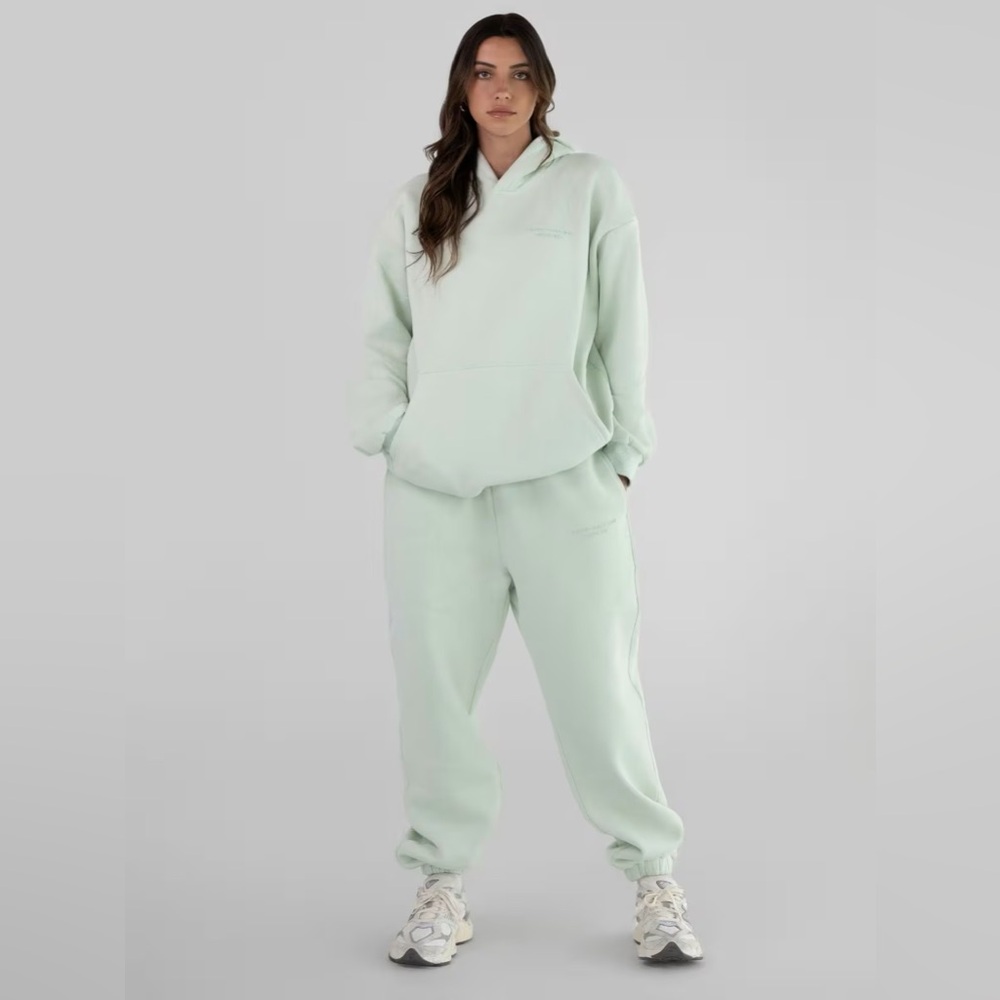 Comfrt Mint Hoodie - Women's Pullover Sweatshirt - Picture 2 of 4